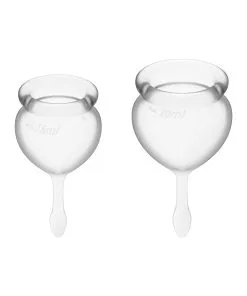 Alternative view of Satisfyer Feel Good Menstrual Cup - Transparent