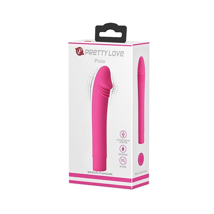 Pretty Love Pixie Silicone Mini Vibrator - Pink - Image 4