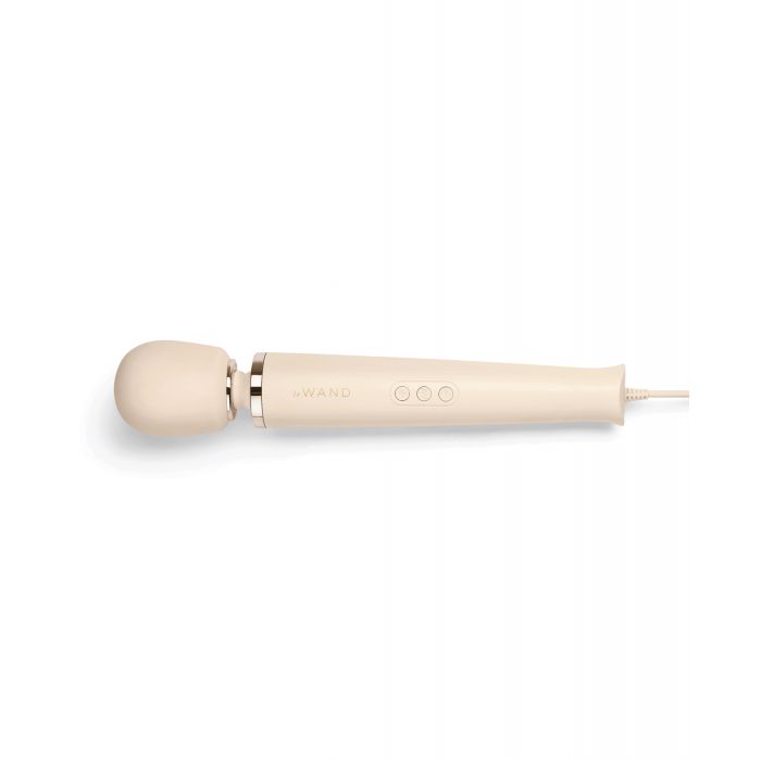 Le Wand Powerful Plug-In Vibrating Massager - Cream - Image 3