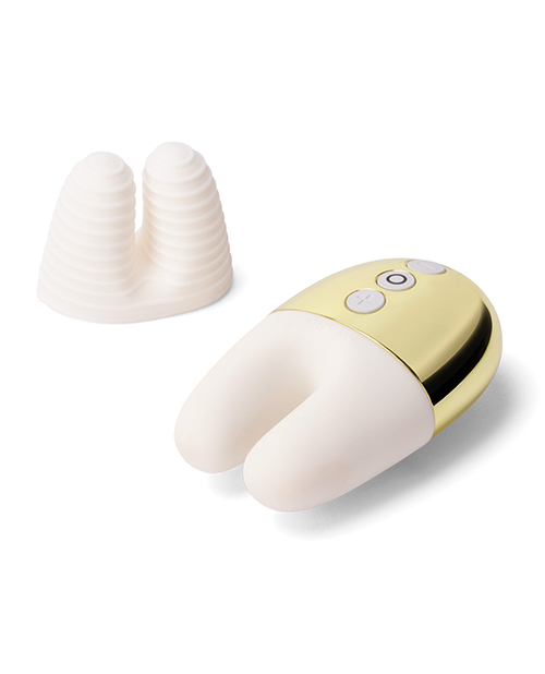 Le Wand Double Vibe - White Gold - Image 4