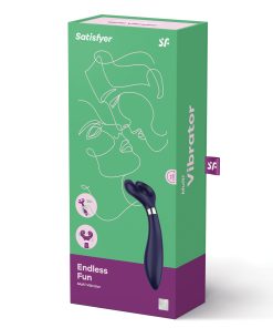 Alternative view of Satisfyer Endless Fun Multi Vibrator - Blue