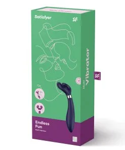 Alternative view of Satisfyer Endless Fun Multi Vibrator - Blue