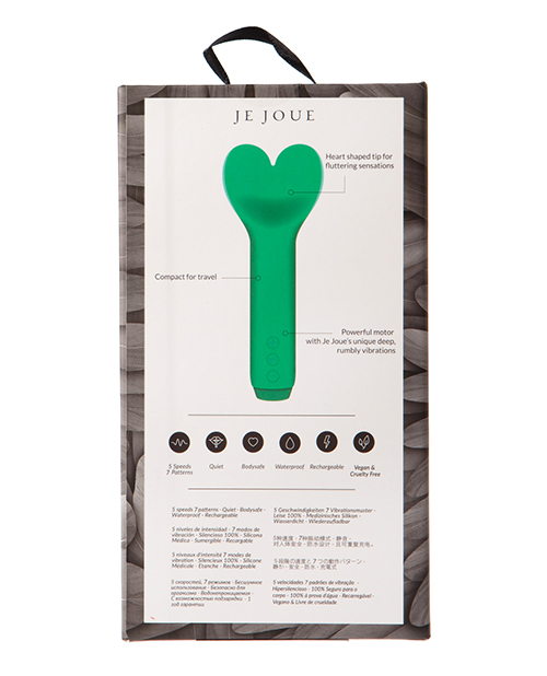 Je Joue Amour Bullet Vibrator - Emerald Green - Image 4