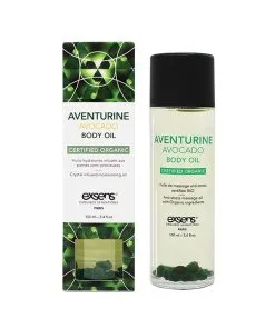Alternative view of EXSENS of Paris Organic Body Oil w/Stones - Adventurine Avocado 100 ml