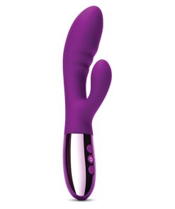 Alternative view of Le Wand BLEND Double Motor Rabbit Rechargeable Vibrator - Cherry