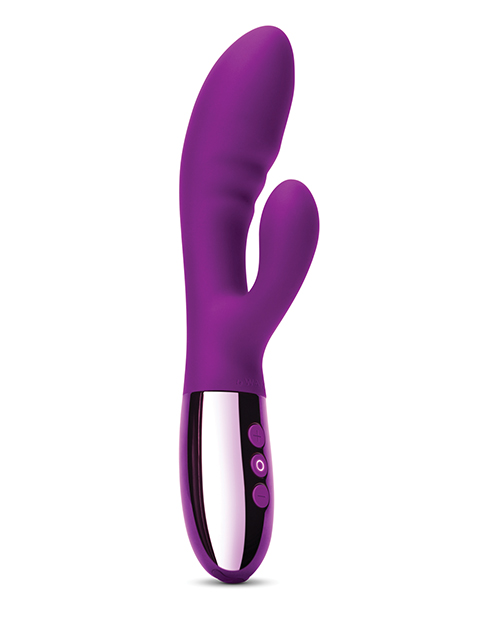 Le Wand BLEND Double Motor Rabbit Rechargeable Vibrator - Cherry - Image 2