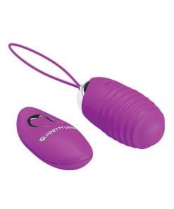 Alternative view of Pretty Love Jessica 12 Functions Egg Vibrator - Fuchsia