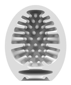 Alternative view of Satisfyer Masturbator Egg Naughty - Dark Green