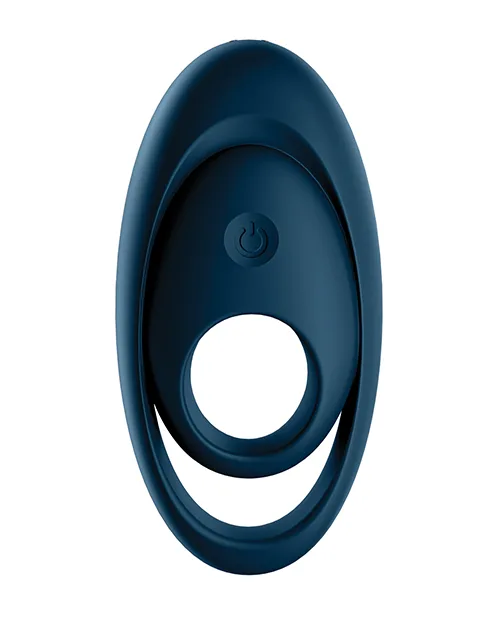 Satisfyer Glorious Duo Ring Vibrator - Dark Blue - Image 4