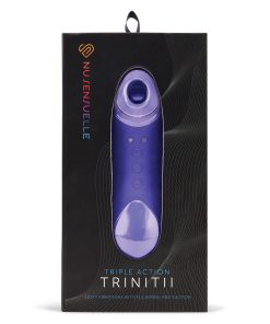 Alternative view of Nu Sensuelle Trinitii Tongue Vibe - Ultra Violet