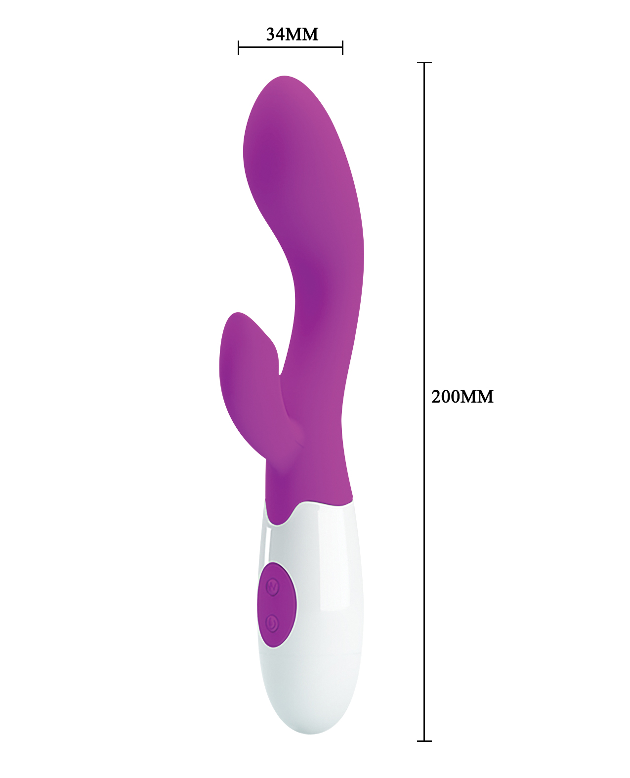 Pretty Love Brighty Vibrator - Fuchsia - Image 2