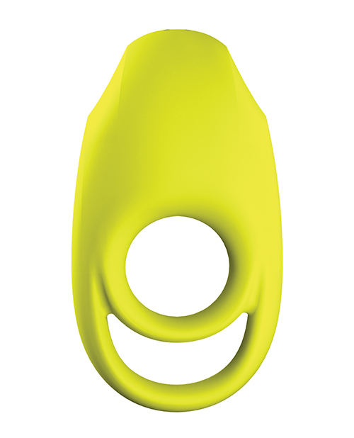 Satisfyer Spectacular Duo Ring Vibrator - Lime Green - Image 3