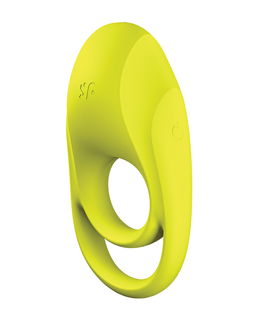 Satisfyer Spectacular Duo Ring Vibrator - Lime Green - Image 5