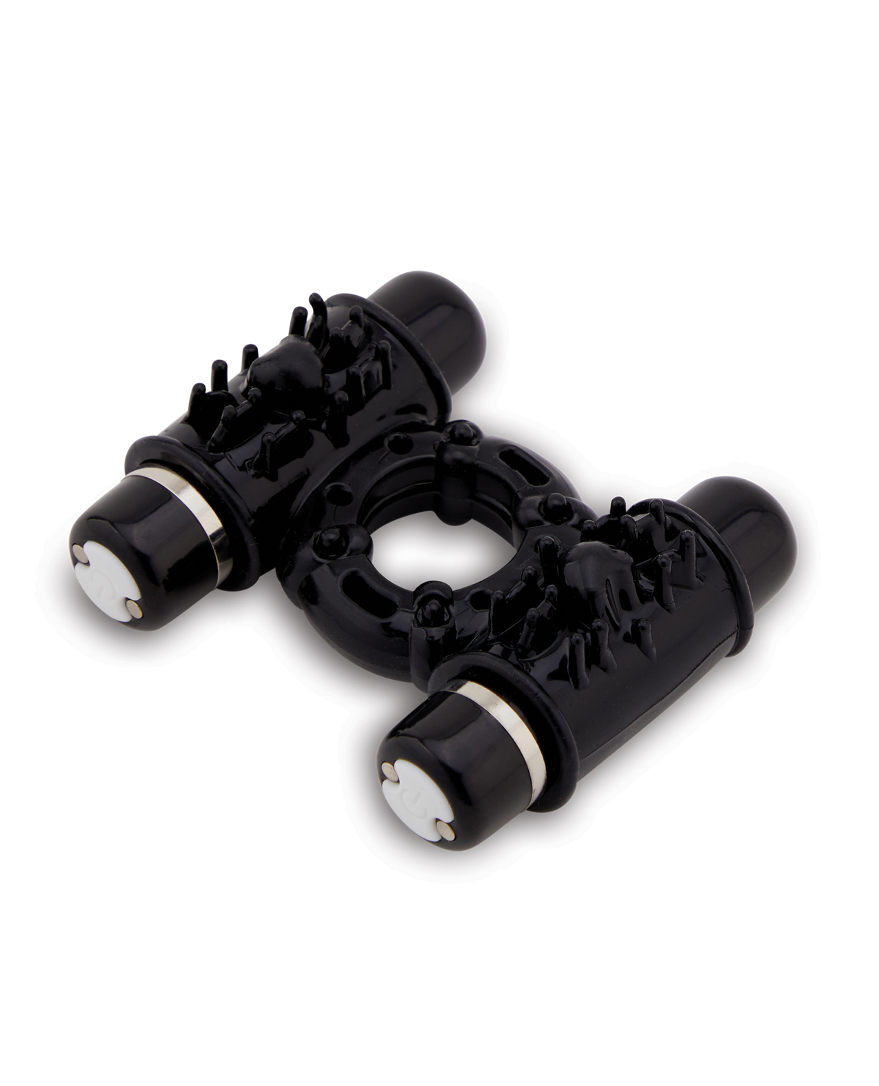 Nu Sensuelle Double Action Cockring 2x7 Function - Black - Image 2