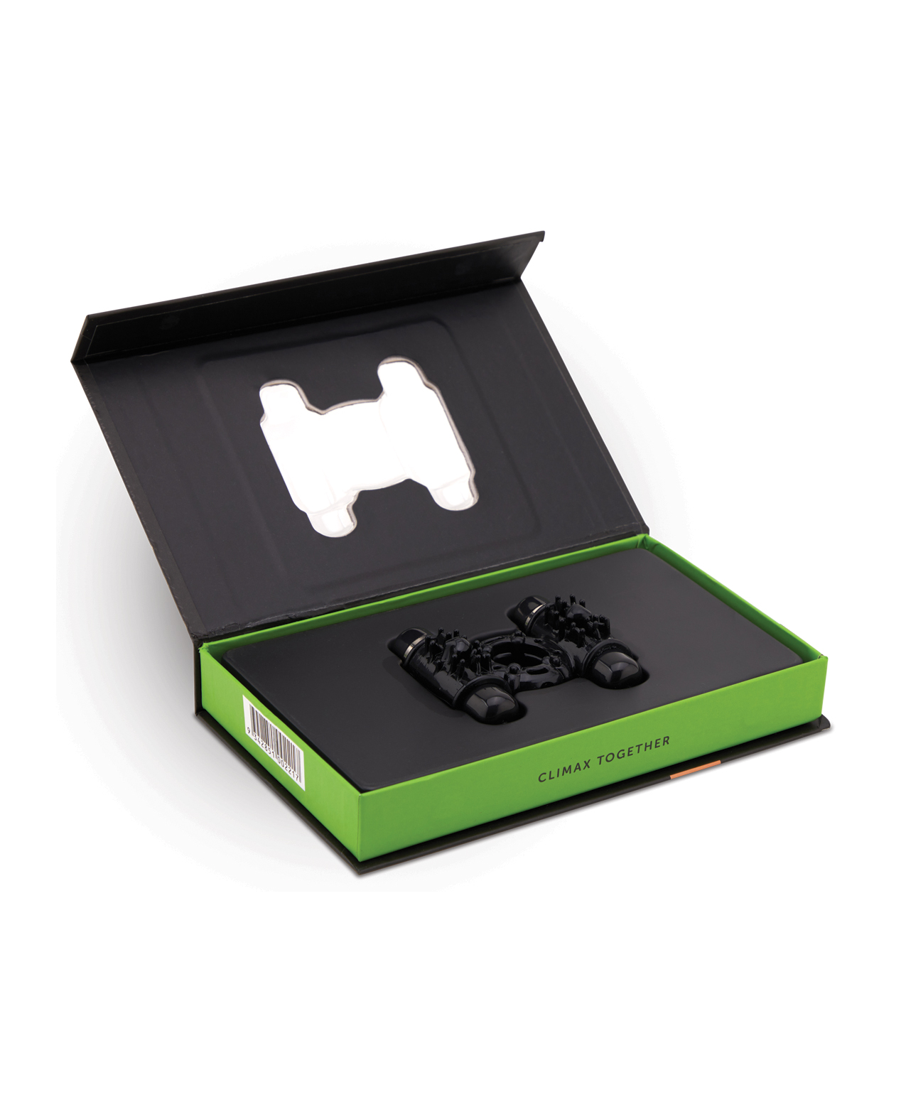 Nu Sensuelle Double Action Cockring 2x7 Function - Black - Image 3