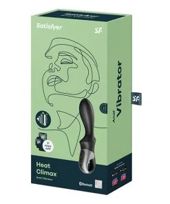 Alternative view of Satisfyer Heat Climax - Black