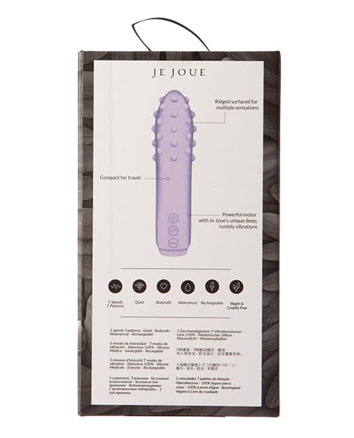 Je Joue Duet Bullet Vibrator - Lilac - Image 4