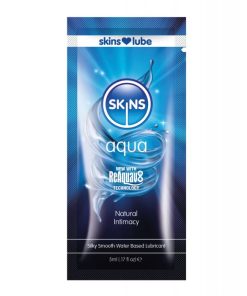 Alternative view of Skins Aqua Water Based Lubricant - 5 ml Foil