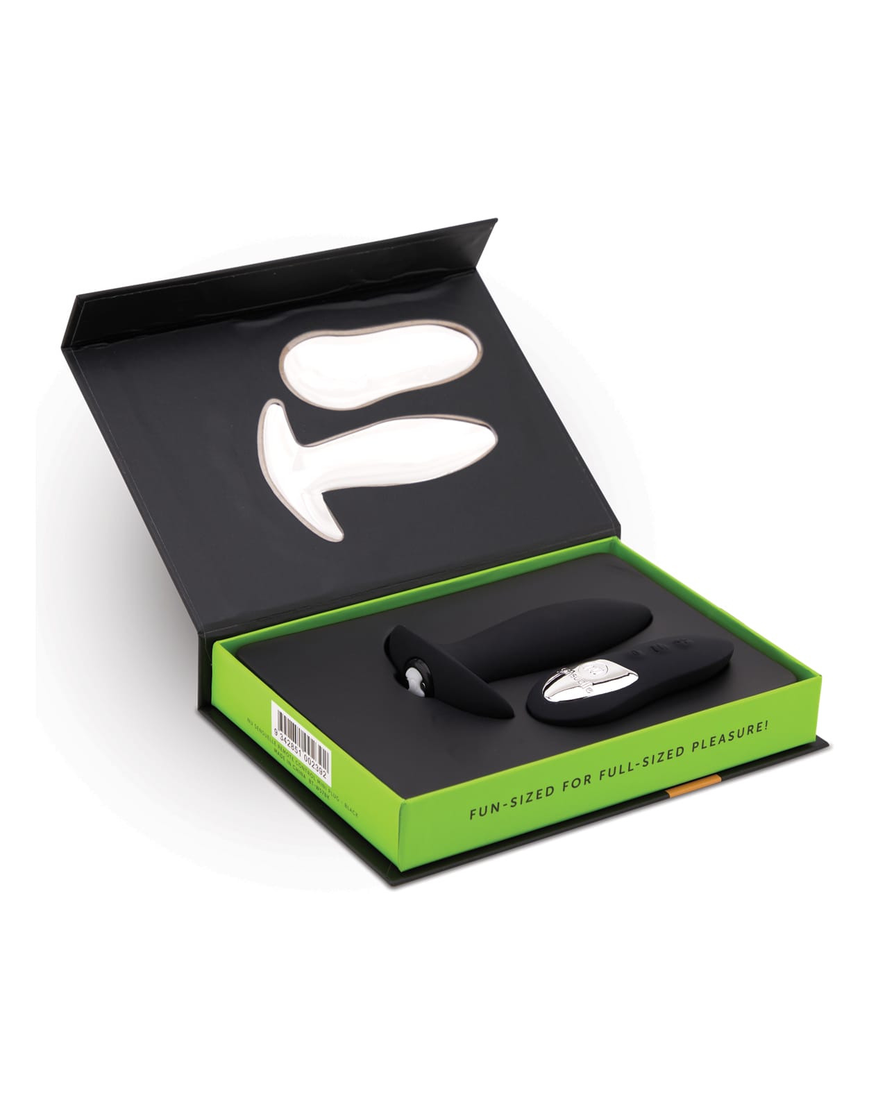 Nu Sensuelle Remote Control Rechargeable Mini Plug - Black - Image 2