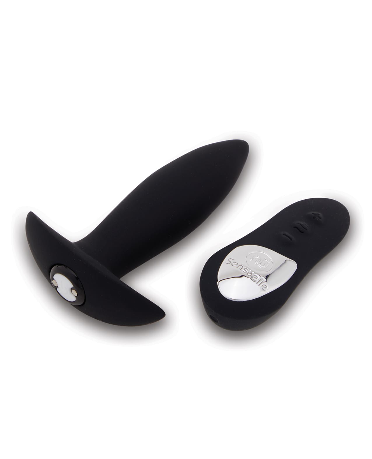Nu Sensuelle Remote Control Rechargeable Mini Plug - Black - Image 3