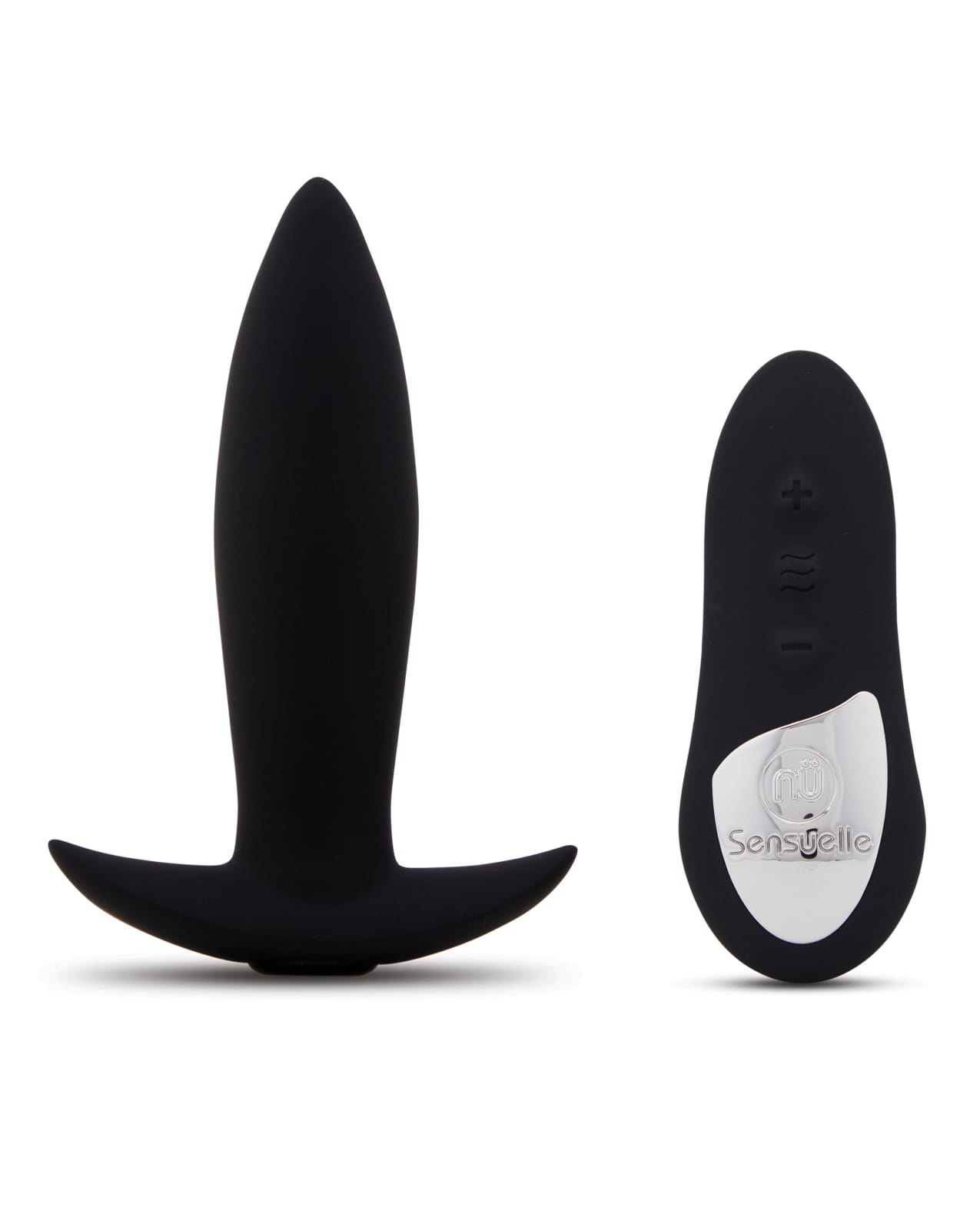 Nu Sensuelle Remote Control Rechargeable Mini Plug - Black - Image 5