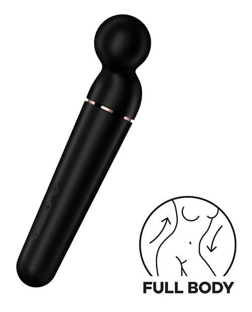 Satisfyer Planet Wand-er - Black - Image 3