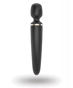 Alternative view of Satisfyer Wand-er Woman - Black/Gold