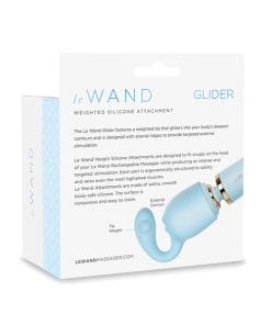 Alternative view of Le Wand Glider Weighted Silicone Attachment