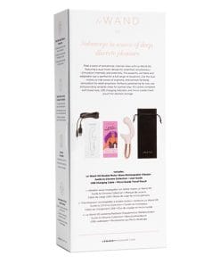 Alternative view of Le Wand XO Double Motor Wave Rechargeable Vibrator - Rose Gold