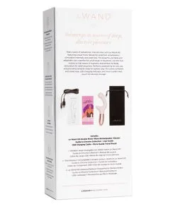 Alternative view of Le Wand XO Double Motor Wave Rechargeable Vibrator - Rose Gold