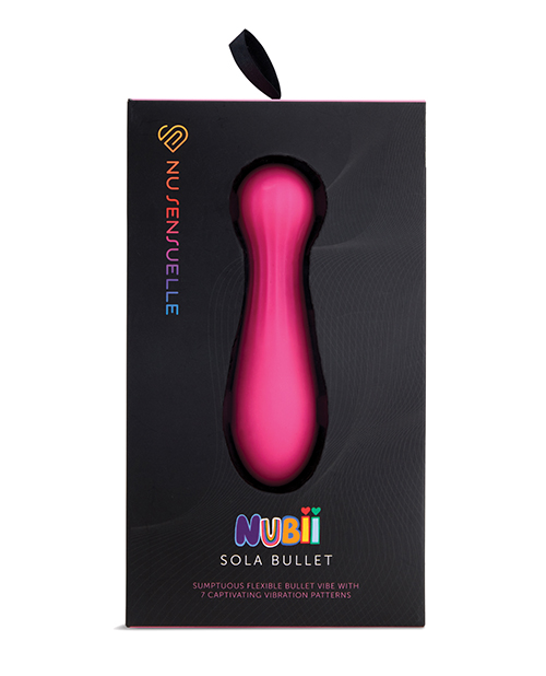 Nu Sensuelle Sola Nubii Flexible Bullet - Pink - Image 3