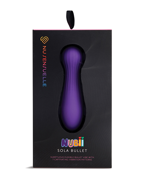 Nu Sensuelle Sola Nubii Flexible Bullet - Purple - Image 3