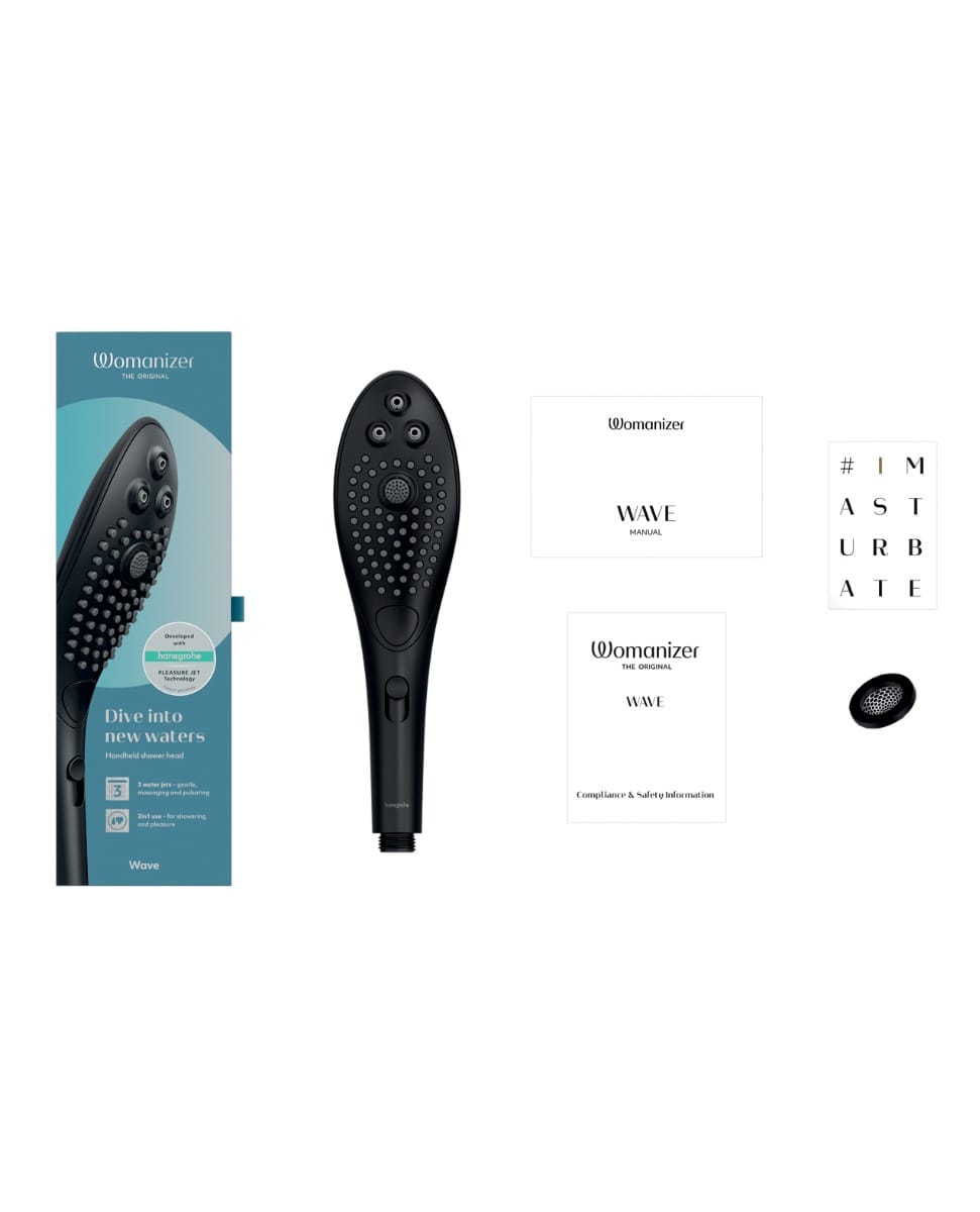 Womanizer Wave Shower Head - Black - Image 5