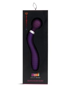 Alternative view of Nu Sensuelle Lolly Double-Ended Flexible Nubii Wand - Purple