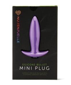 Alternative view of Nu Sensuelle Mini Butt Plug - Purple