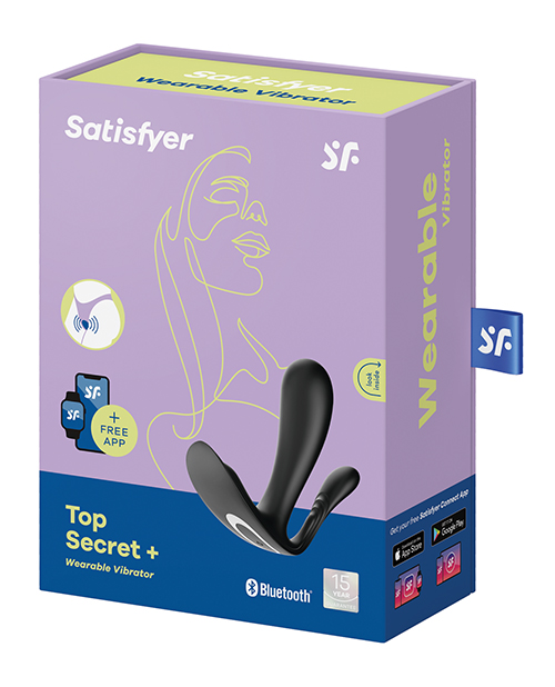 Satisfyer Top Secret Plus - Black - Image 5