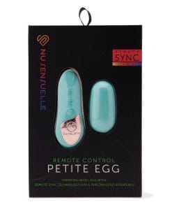 Alternative view of Nu Sensuelle Remote Control Petite Egg 15 Function - Blue