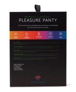 Alternative view of Nu Sensuelle Pleasure Panty Bullet w/Remote Control 15 Function - White