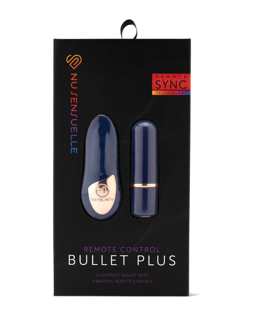 Nu Sensuelle Remote Control Wireless Bullet Plus - Navy Blue - Image 4
