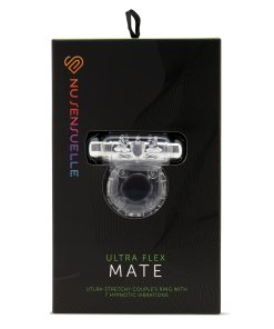 Alternative view of Nu Sensuelle Mate Ultra Bullet Ring Cockring 7 Function - Clear