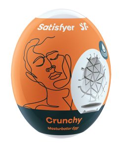 Alternative view of Satisfyer Masturbator Egg - Crunchy