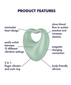 Alternative view of Satisfyer Perfect Pair 3 - Green