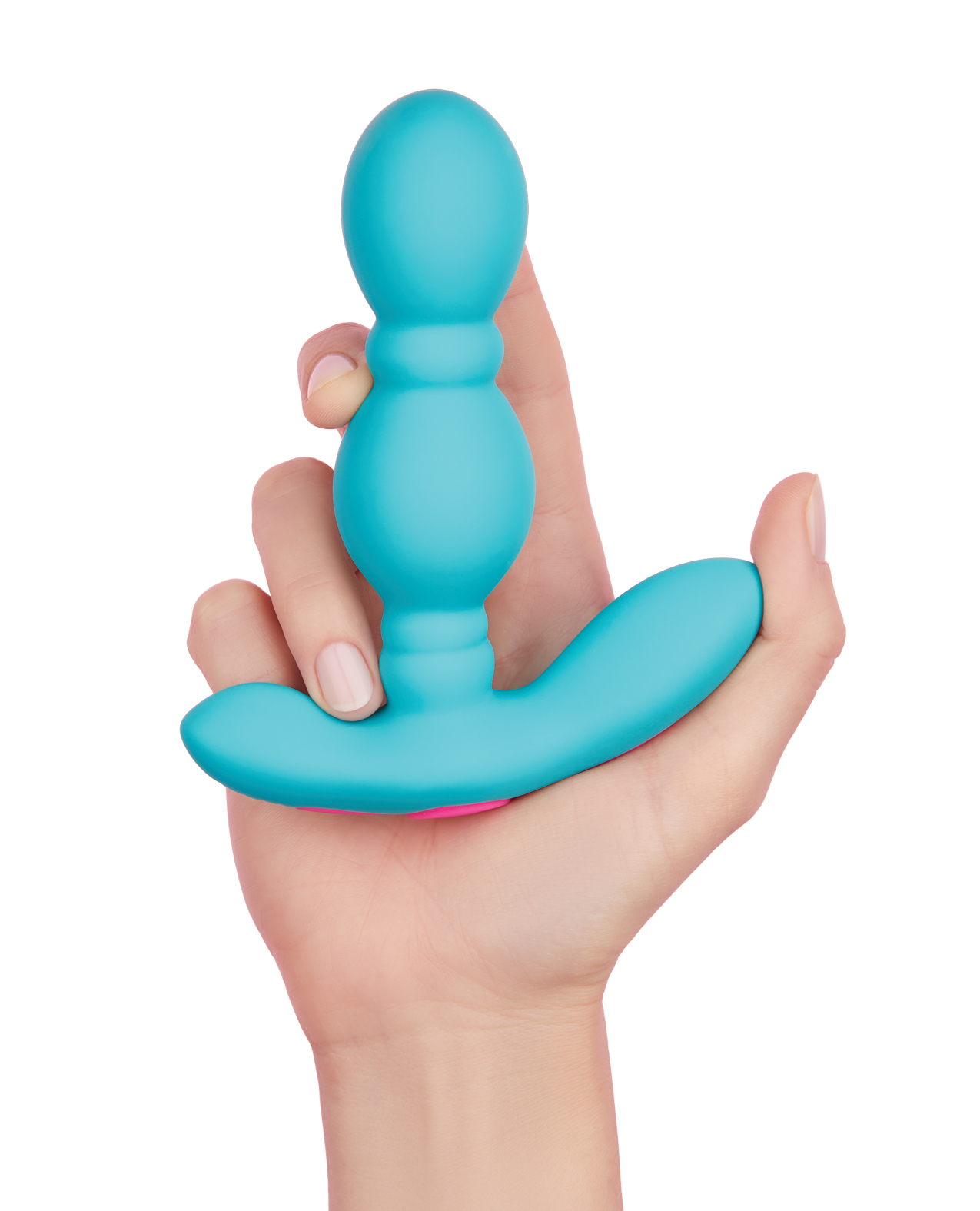 Femme Funn Vibrating Butt Plug - Turquoise