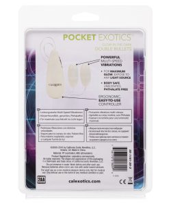 Pocket Exotics Glow In The Dark Double Bullets