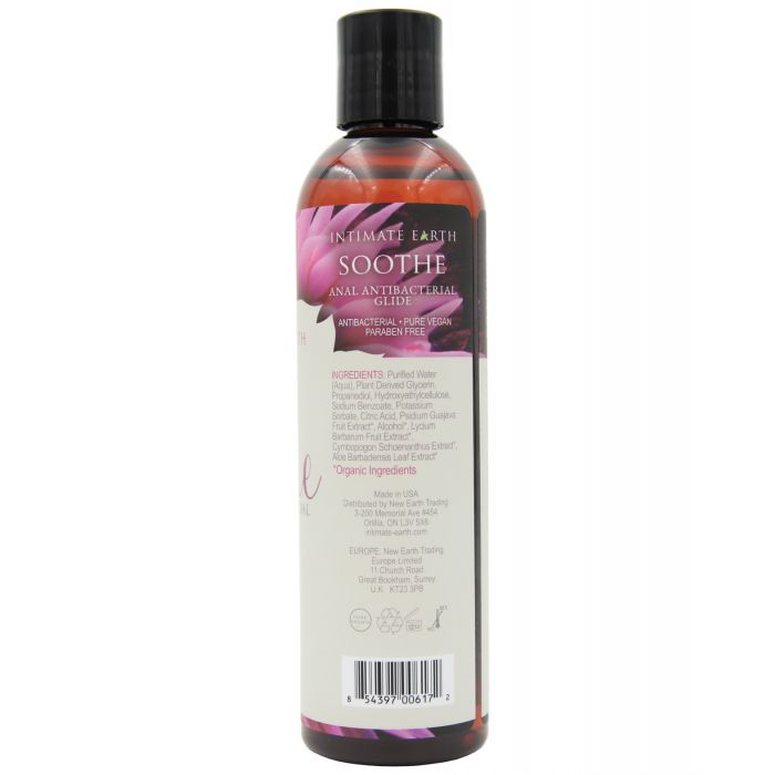 Intimate Earth Soothe Anti-Bacterial Anal Lubricant - 60 ml