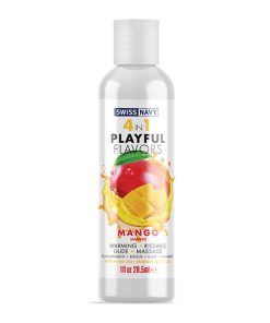 Swiss Navy 4 in 1 Playful Flavors Mango - 1 oz