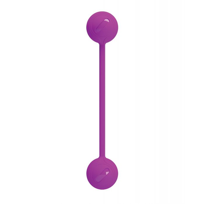 Pretty Love Weighted Silicone Kegel Ball III - Fuchsia