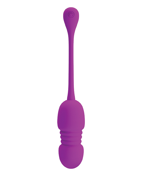 Pretty Love Callie Thrusting & Vibrating Egg - Fuchsia