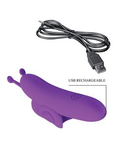 Pretty Love Snail Honey Finger Vibe - Purple