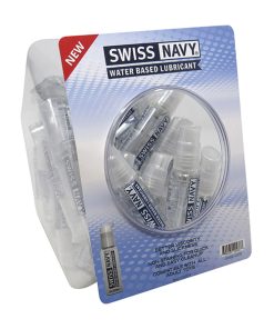Swiss Navy Water Based Lubricant - 1 oz Bowl of 50